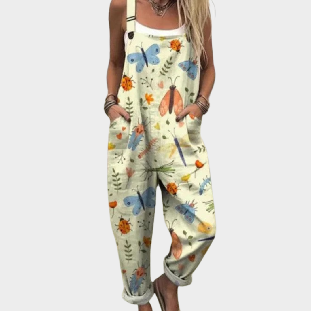 Comfy Printed Overalls