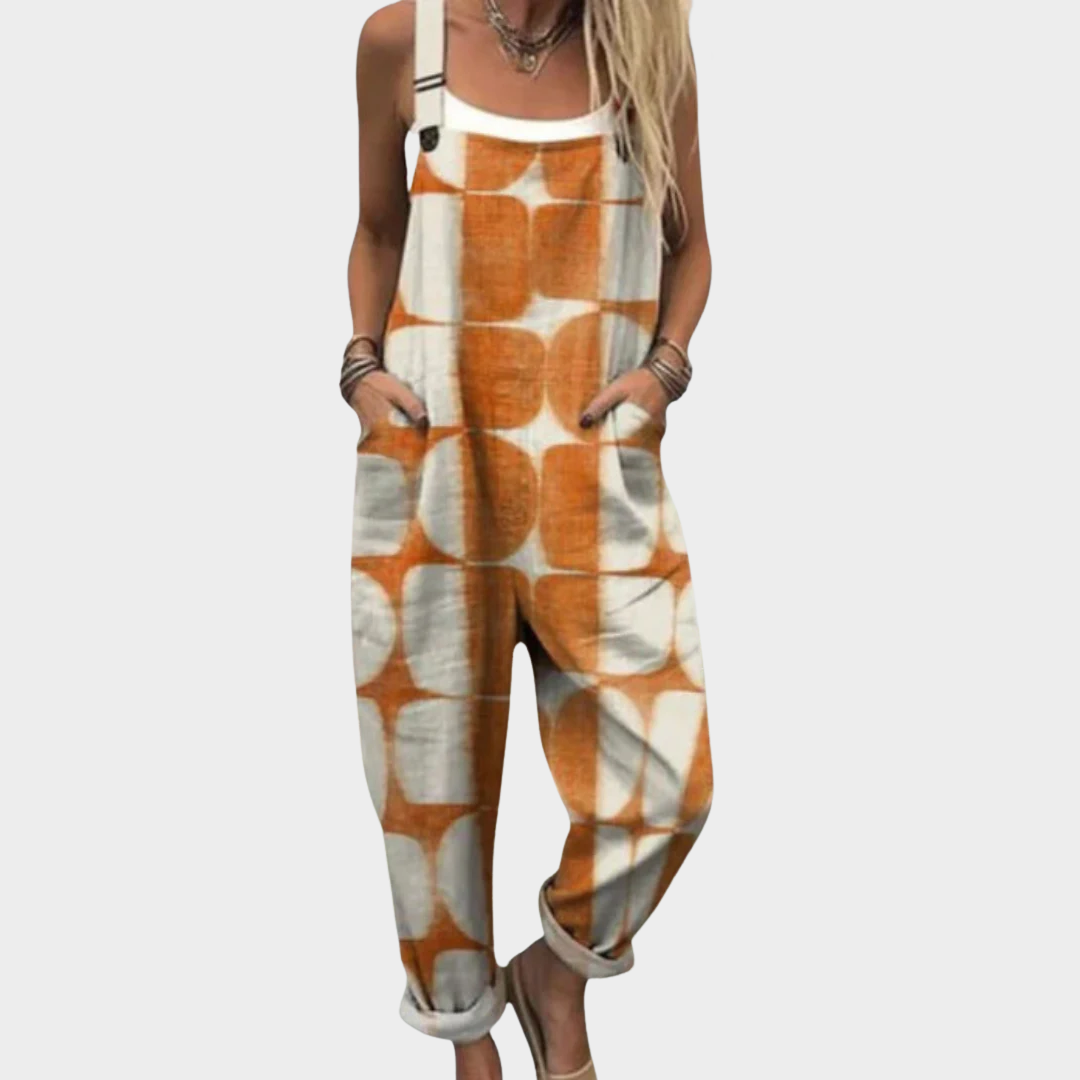 Comfy Printed Jumpsuit