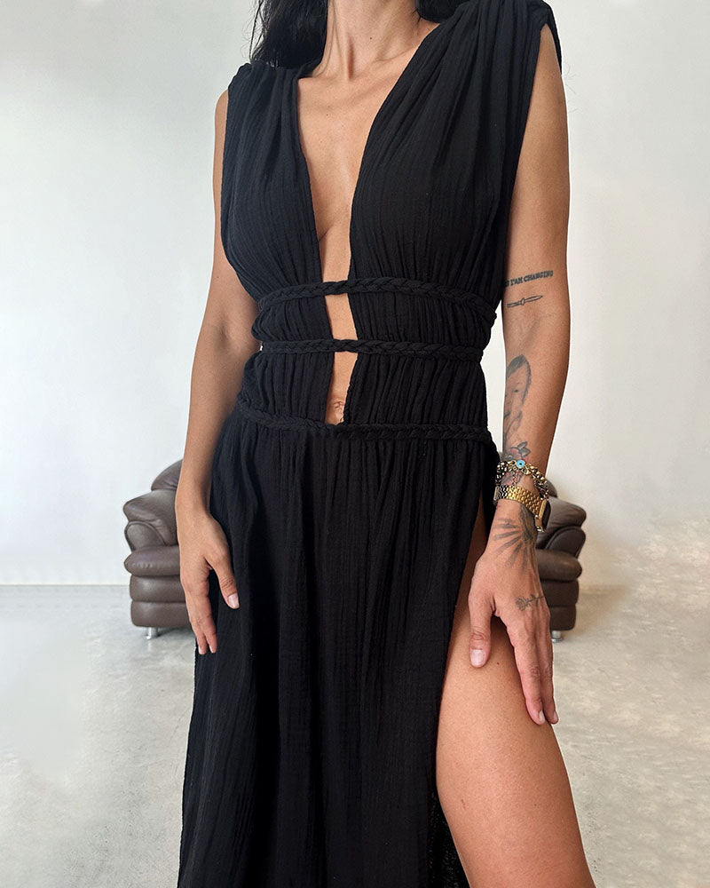 Zolla - Textured Split Dress