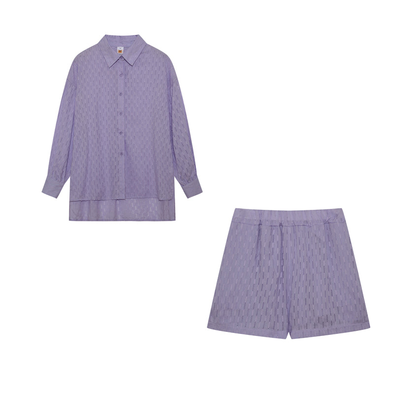 Elizabeth - Lightweight Shirt and Shorts Set