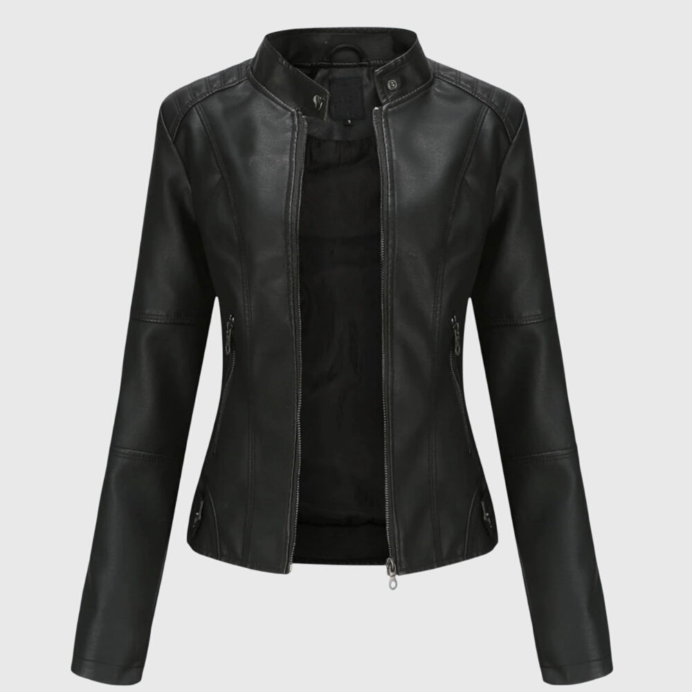 Giorgina™ - Women's Elegant Leather Jacket