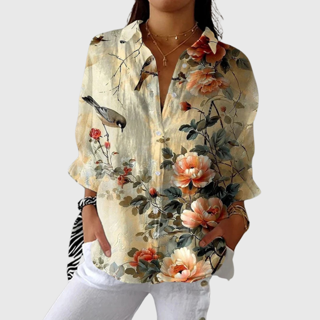Light & Colourful Printed Blouse