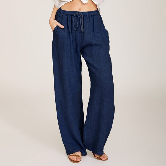 Enara - Comfy Drawstring Trousers