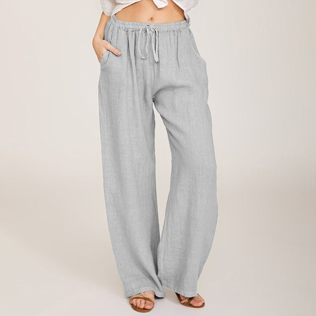 Enara - Comfy Drawstring Trousers