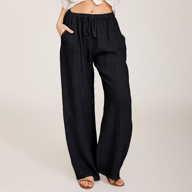 Enara - Comfy Drawstring Trousers