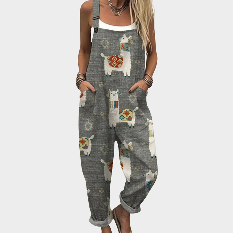Colleen | Printed Overalls