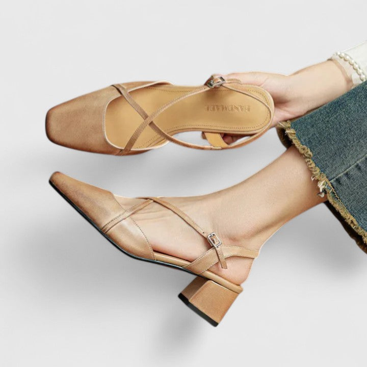 Evana - Chic Block Heel Sandals