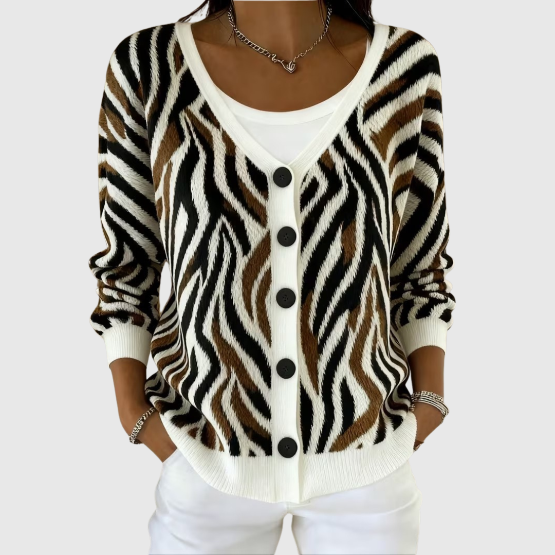 Cosy Knit Button-Up Cardigan