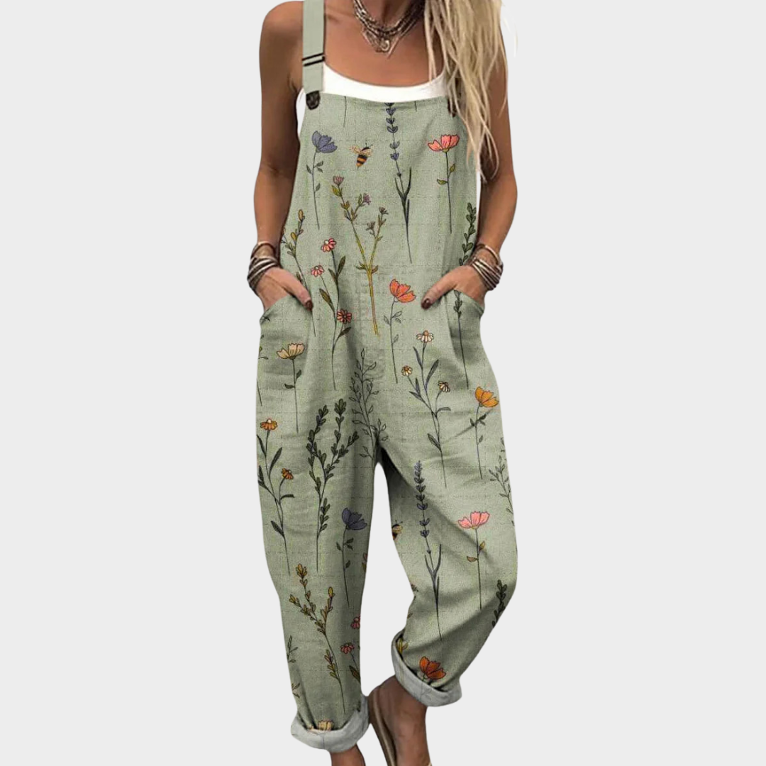 Poppy | Printed Overalls