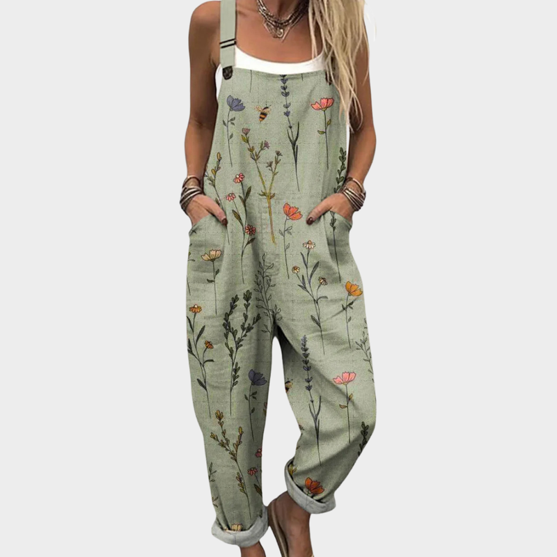 Poppy | Printed Overalls