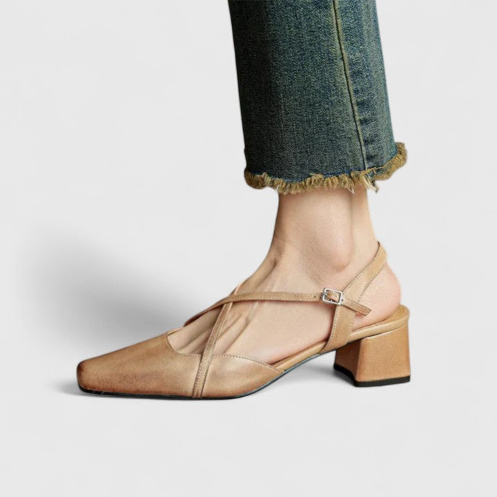 Evana - Chic Block Heel Sandals