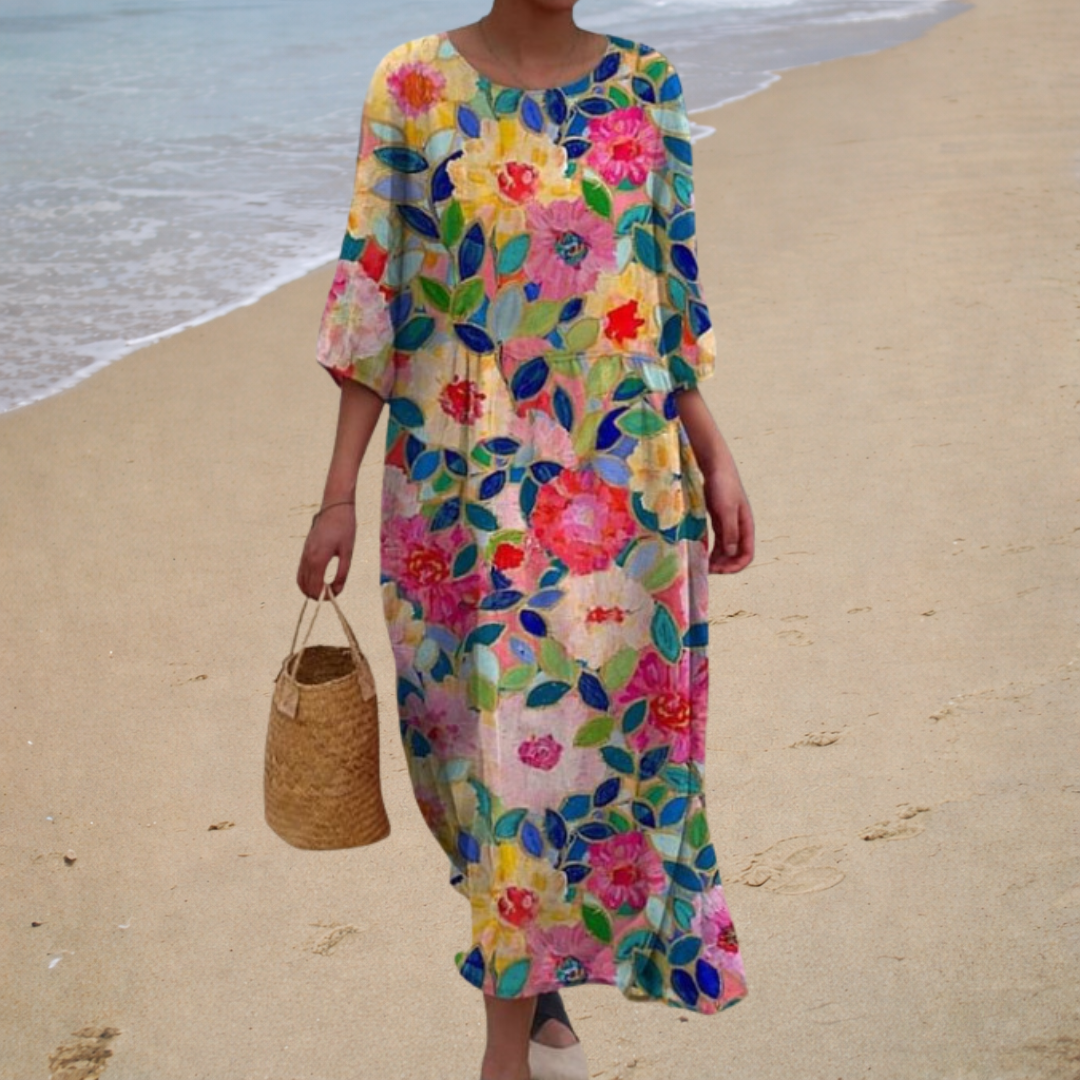 Chic & Comfortable Flowing Maxi Dress