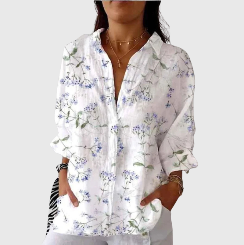 Deborah | Colourful Printed Blouse