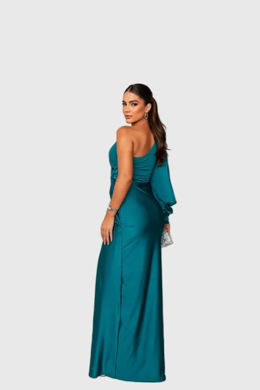 Lynette | Elegant Flowing Maxi Evening Dress