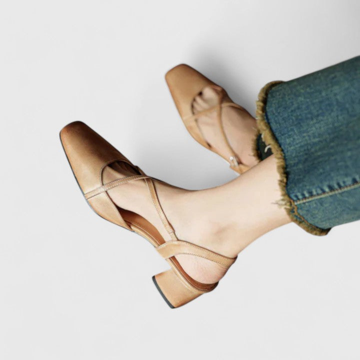 Evana - Chic Block Heel Sandals