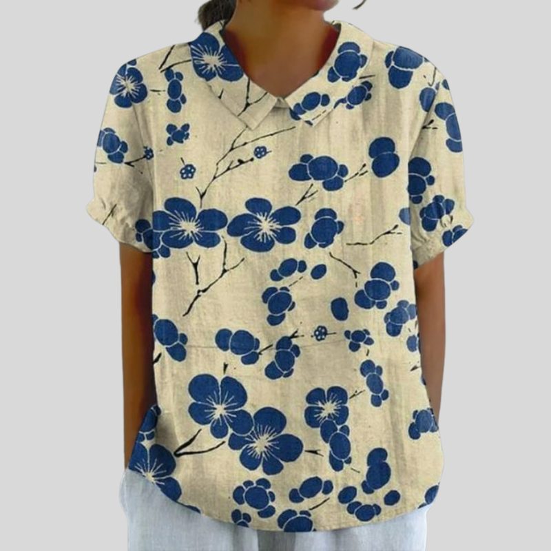 Christine | Floral Comfort Top