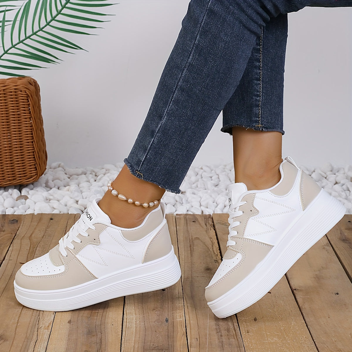 Bernadette | Elegant Platform Sneakers