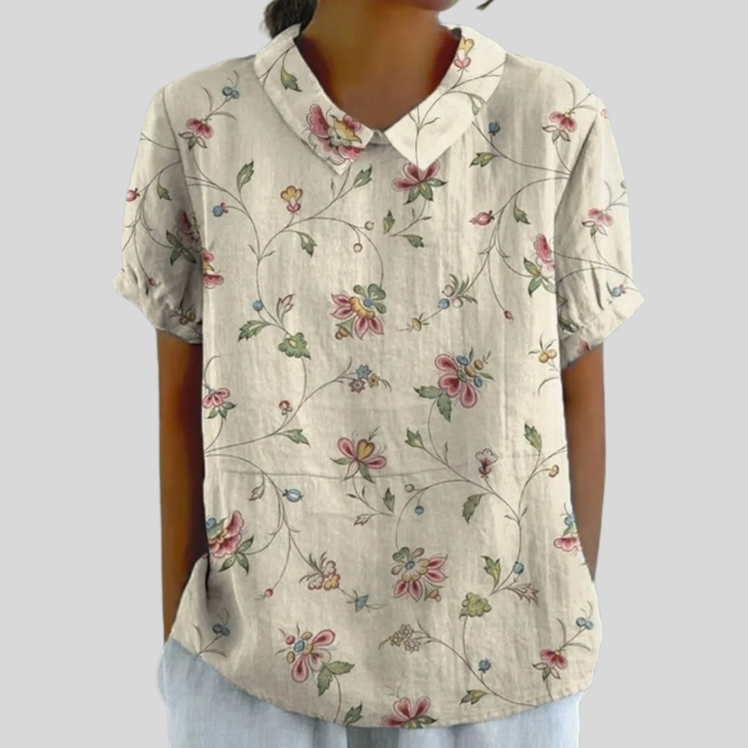 Maureen | Floral Comfort Top