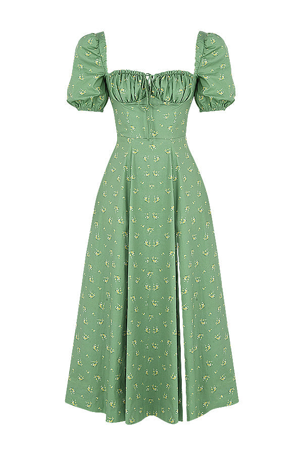 Leanne | Bloom Puff Sleeve Dress