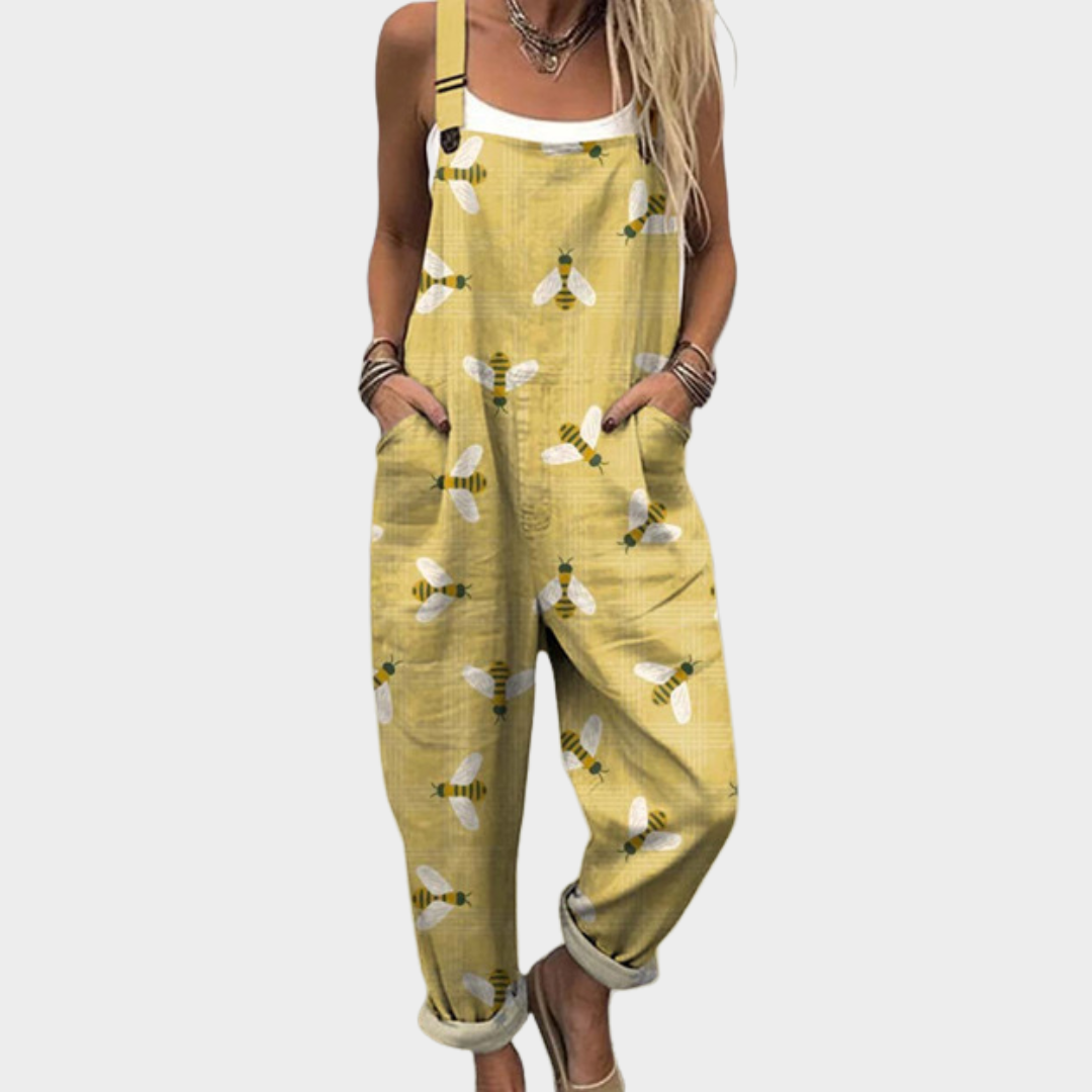 Comfy Printed Jumpsuit