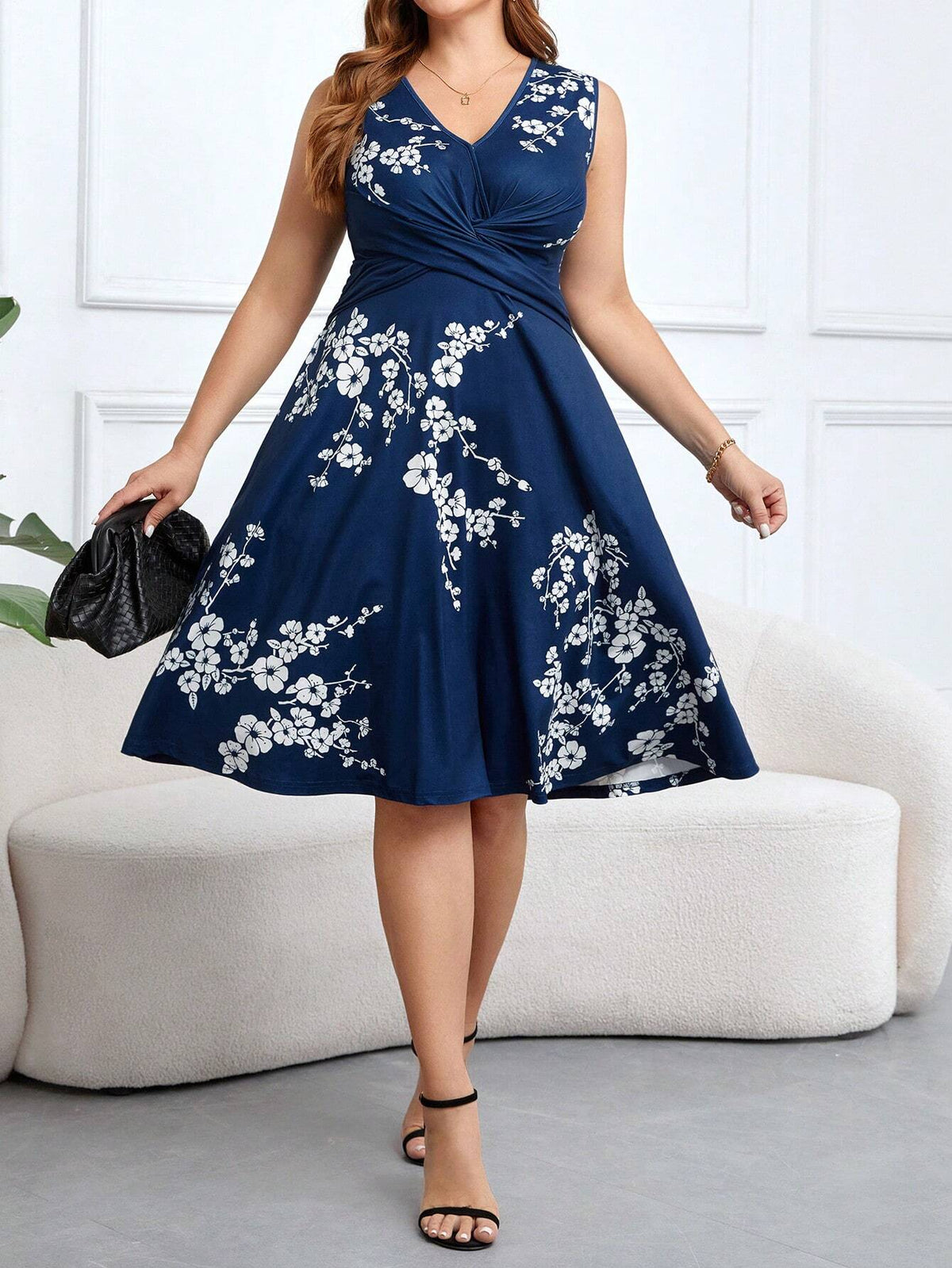 Monique | Floral Wrap Dress