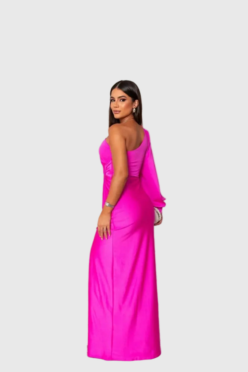 Lynette | Elegant Flowing Maxi Evening Dress