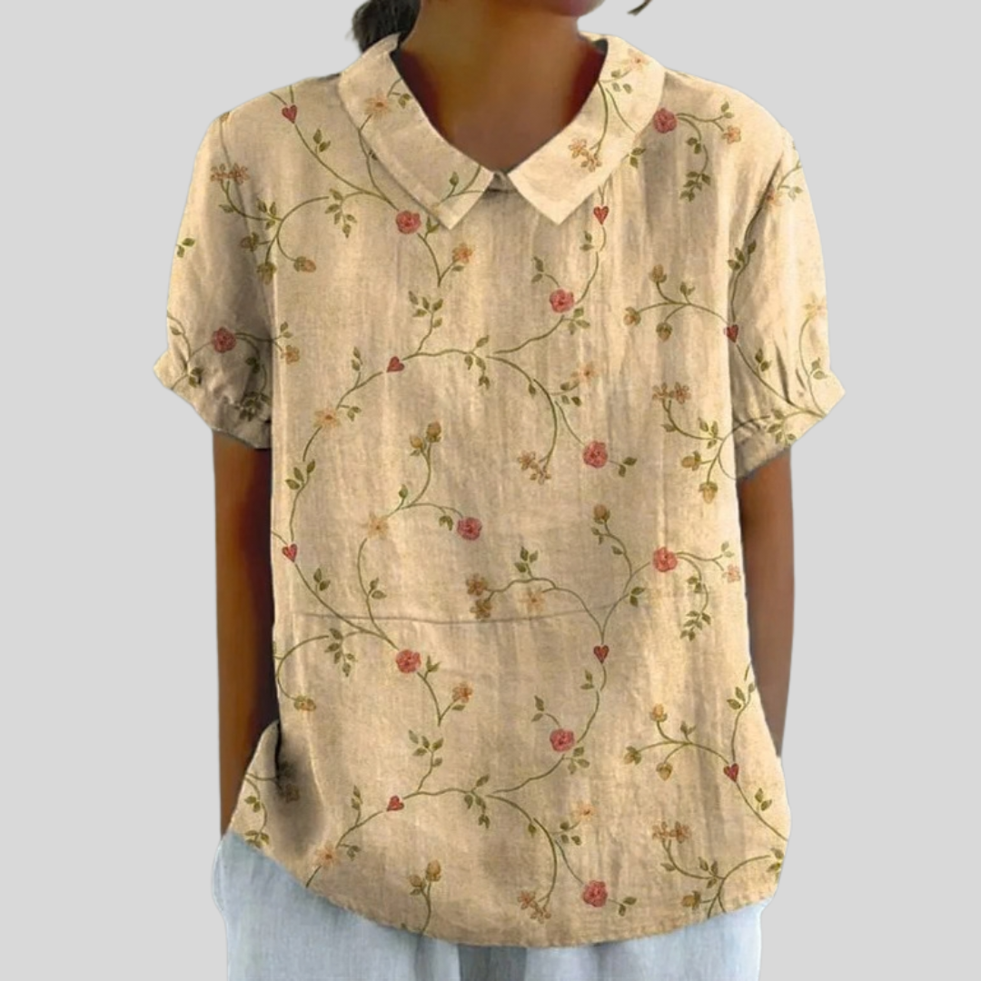 Alannah | Floral Comfort Top