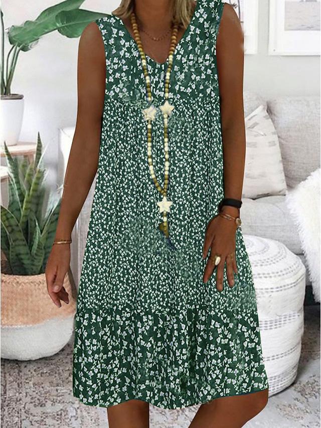 Kerry | Sleeveless V-neck Dress