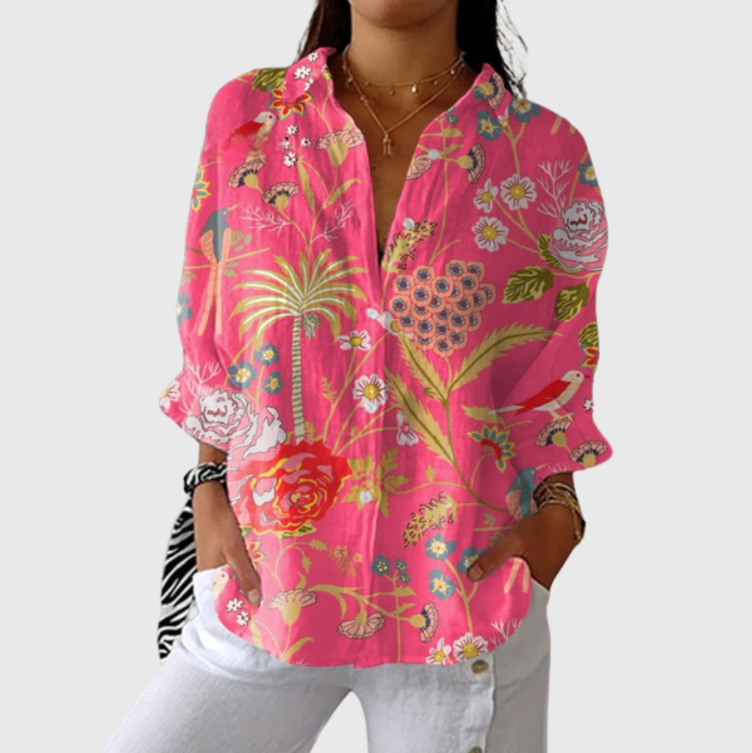 Light & Colourful Printed Blouse