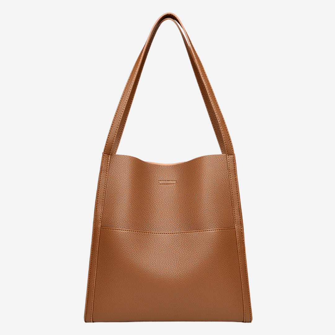 Elena™ | Elegant Leather Shoulder Bag
