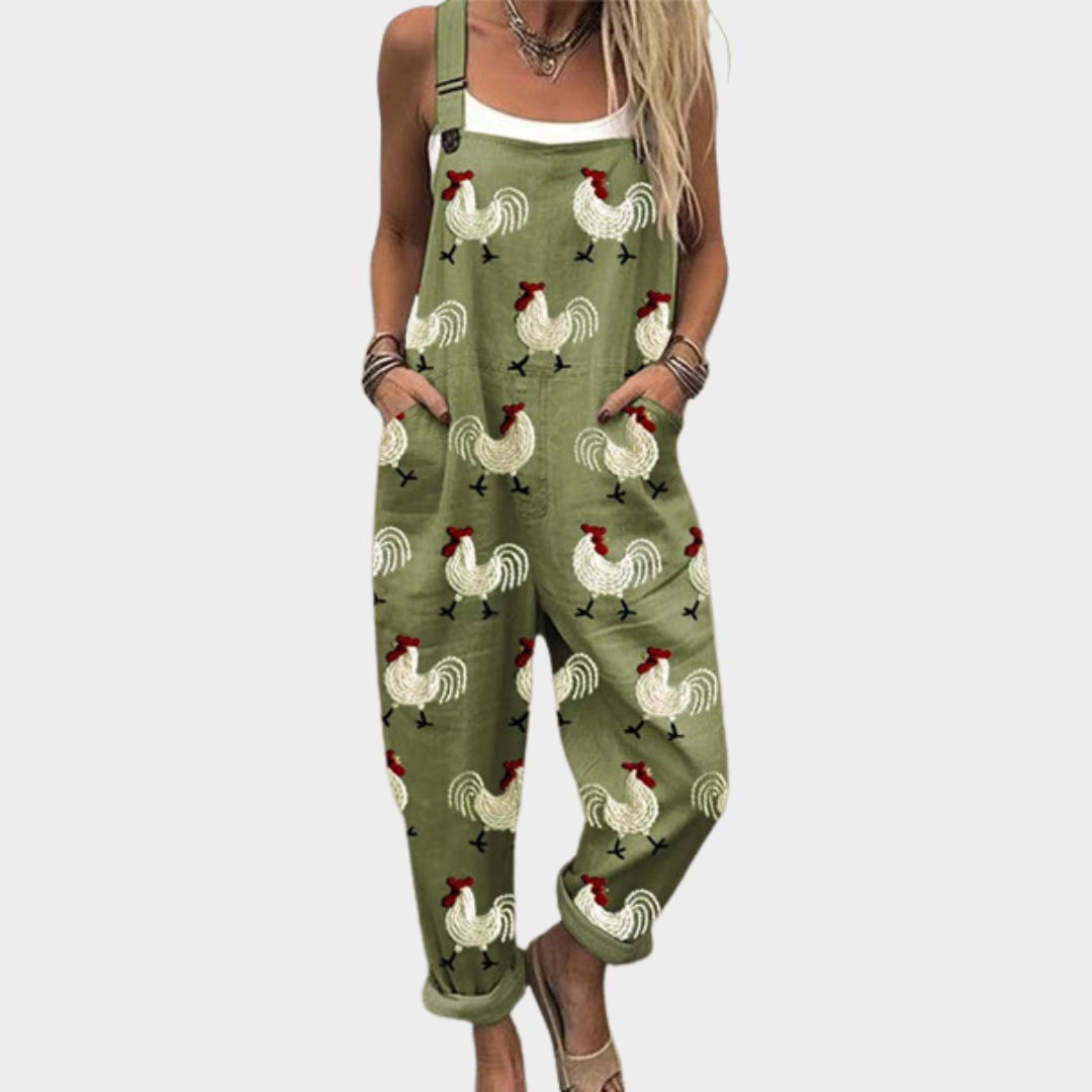 Comfy Printed Jumpsuit
