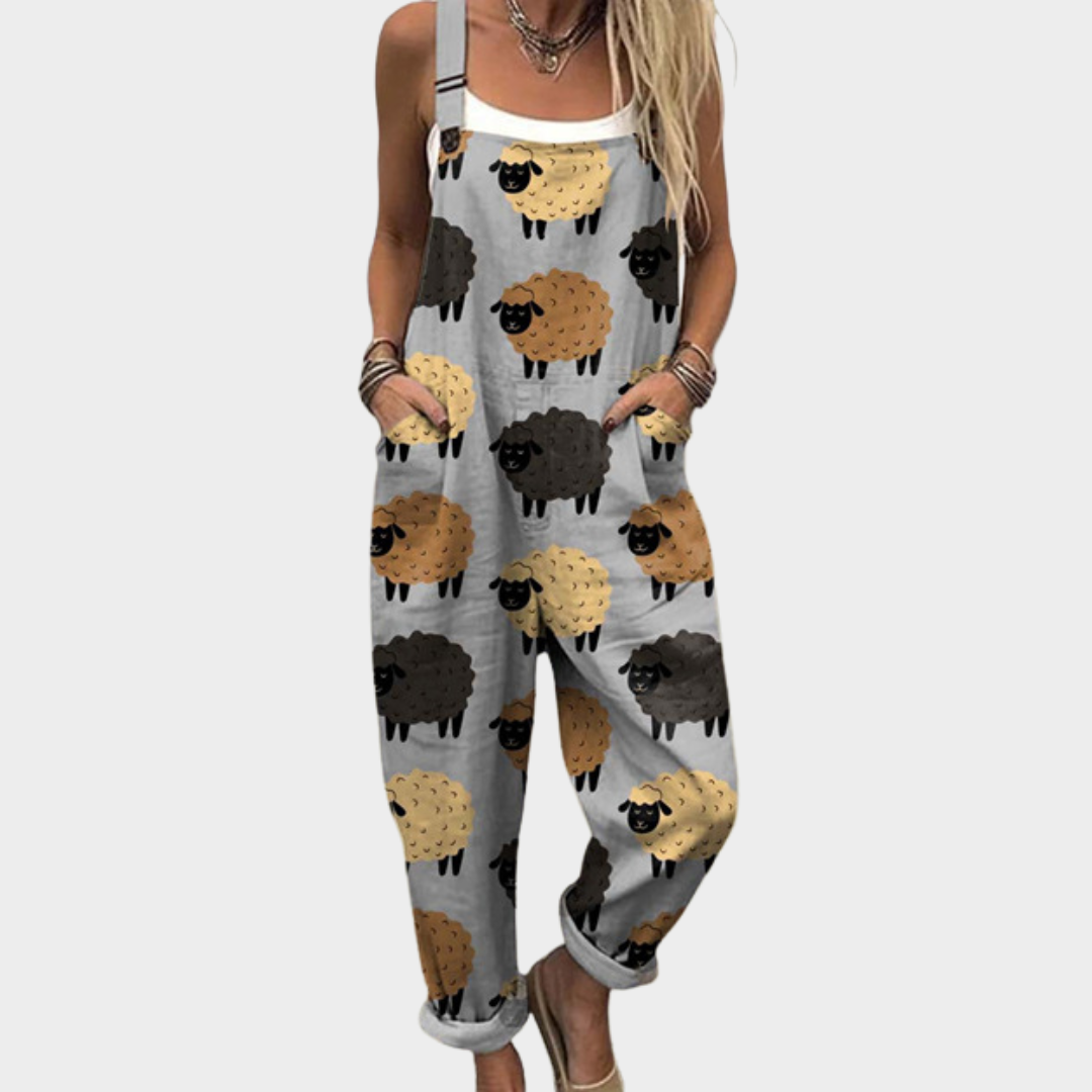 Comfy Printed Overalls