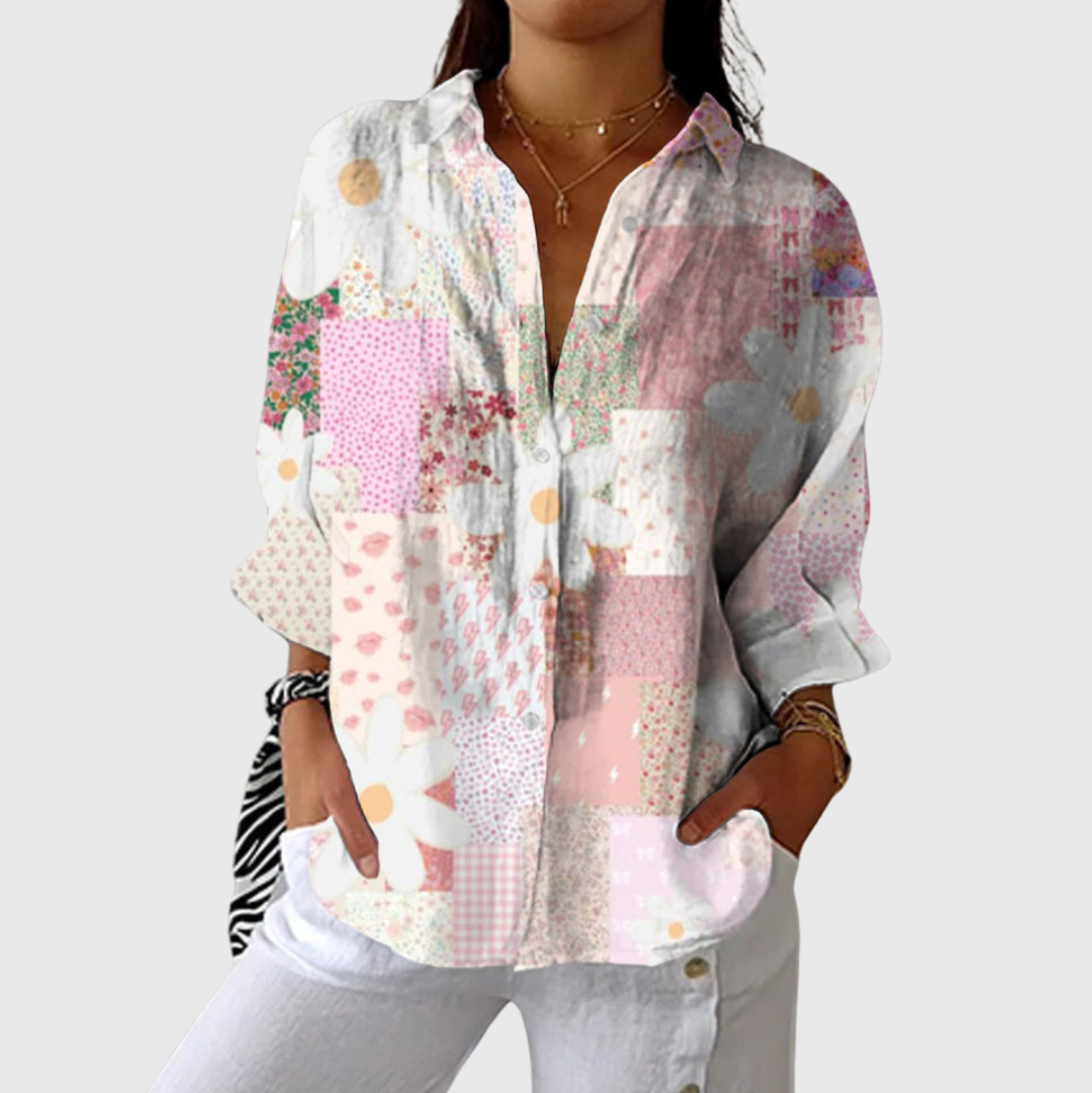 Light & Colourful Printed Blouse