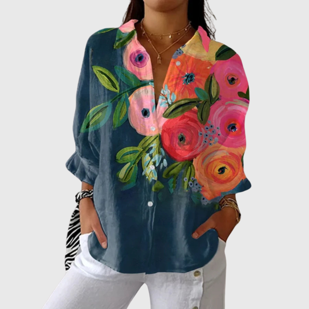 Light & Colourful Printed Blouse