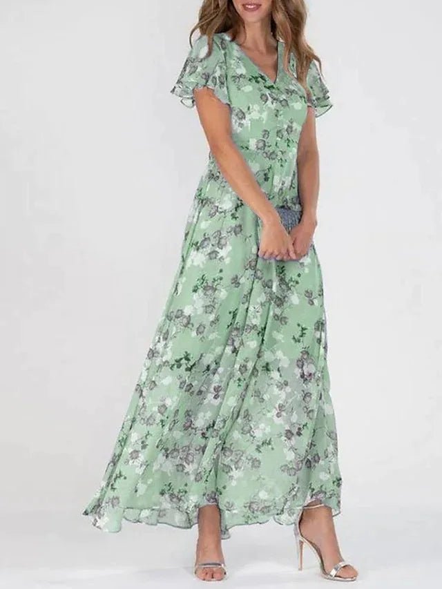 ZURI | ELEGANT FLOWING DRESS WITH A SLIMMING FIT