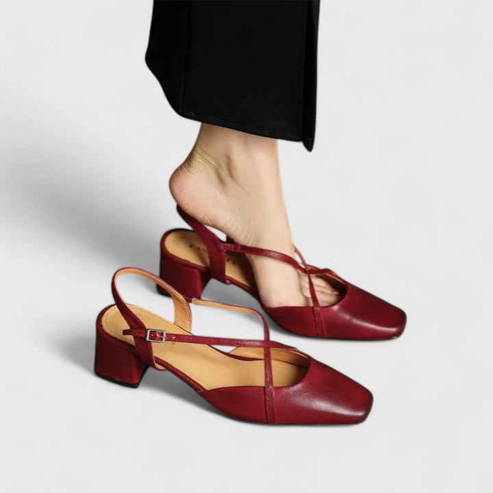 Evana - Chic Block Heel Sandals