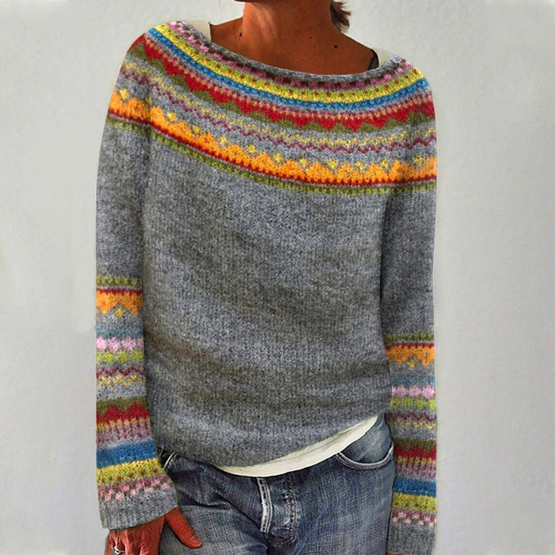 Elyse | Retro Wool Jumper
