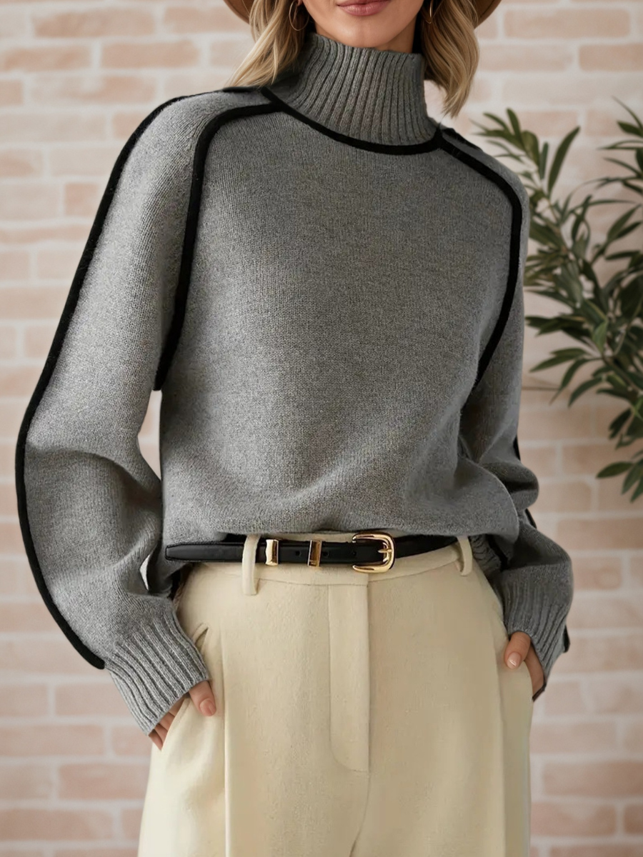 Donna | Elegant Turtleneck Jumper