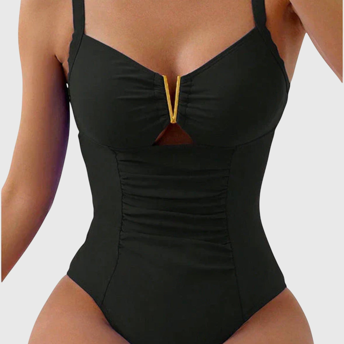 Doreen | V-Neck Swimsuit