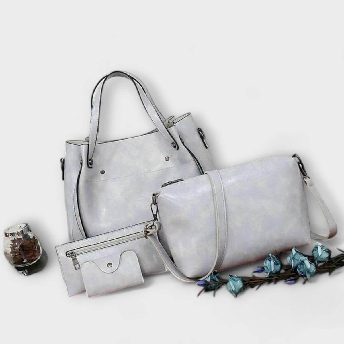 Sienna | 4-Piece Vintage Bag Set