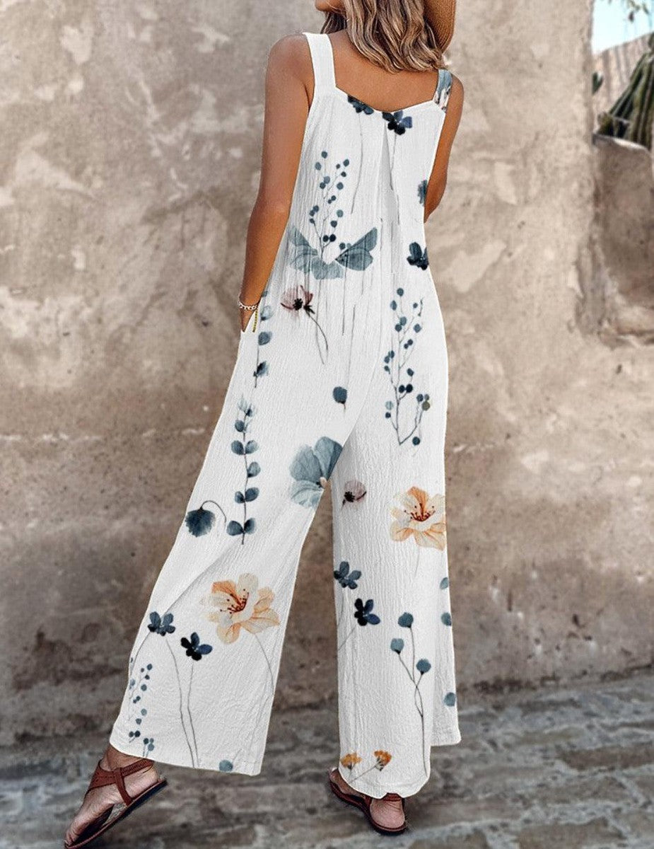 Melinda | Printed Overalls