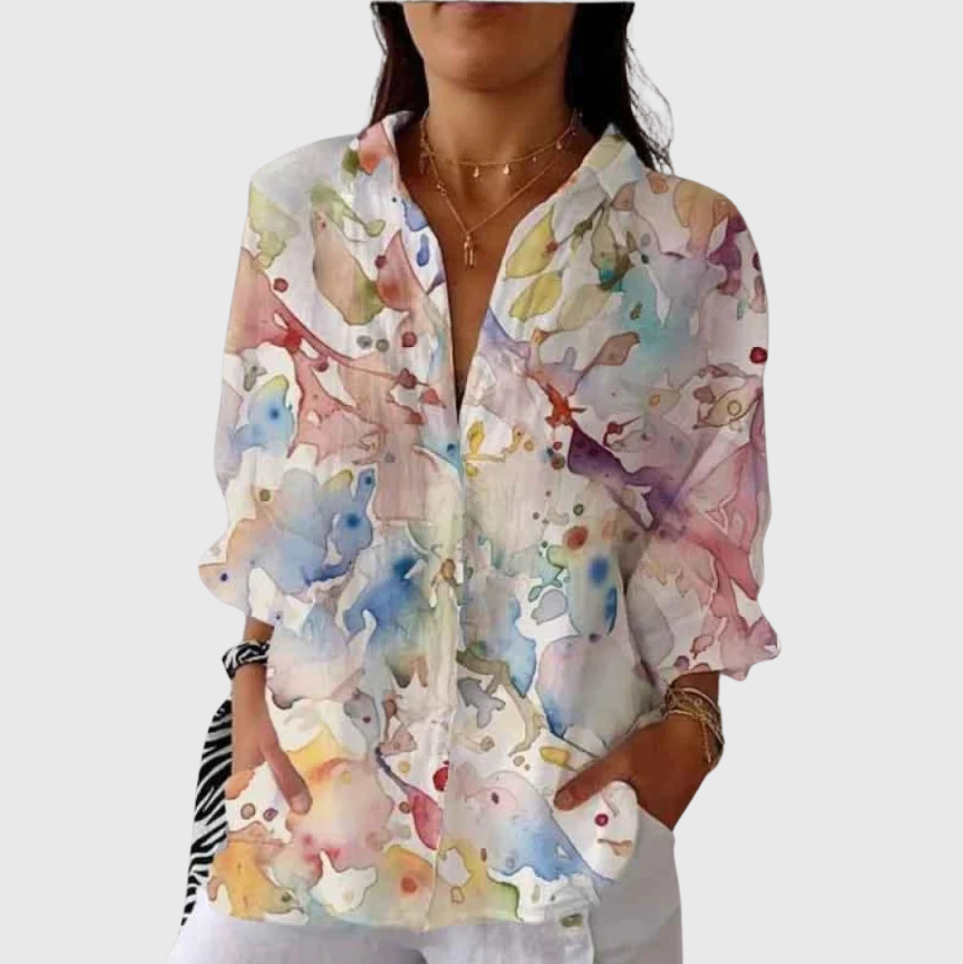 Light & Colourful Printed Blouse