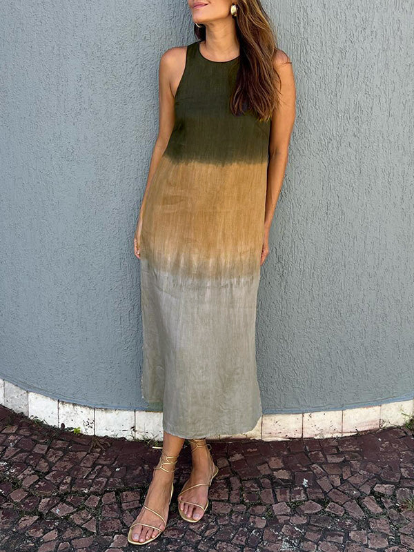 Judith | Casual Gradient Dress