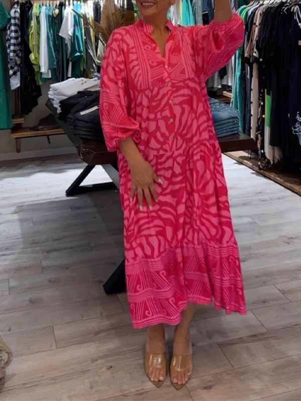 Carmilla - Vibrant Print Dress