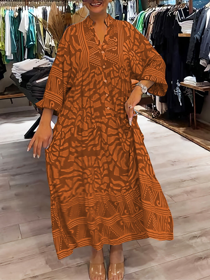 Carmilla - Vibrant Print Dress