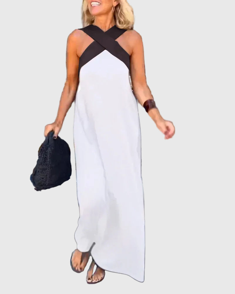 Catriona | Elegant Flowing Maxi Dress