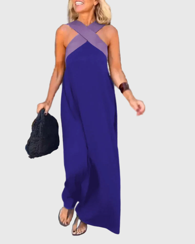 Catriona | Elegant Flowing Maxi Dress