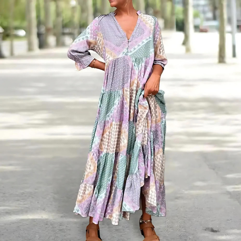 Maree | Elegant Print Dress