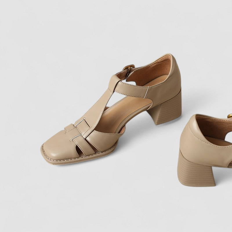 Erin | Orthopaedic T-Bar Block Heels