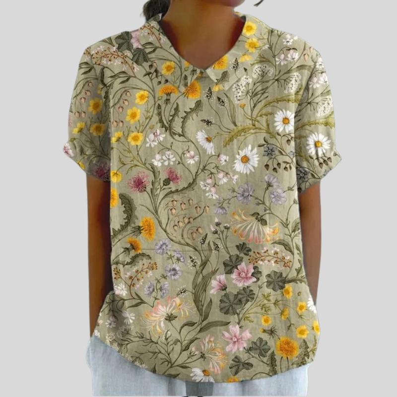 Catriona | Floral Comfort Top